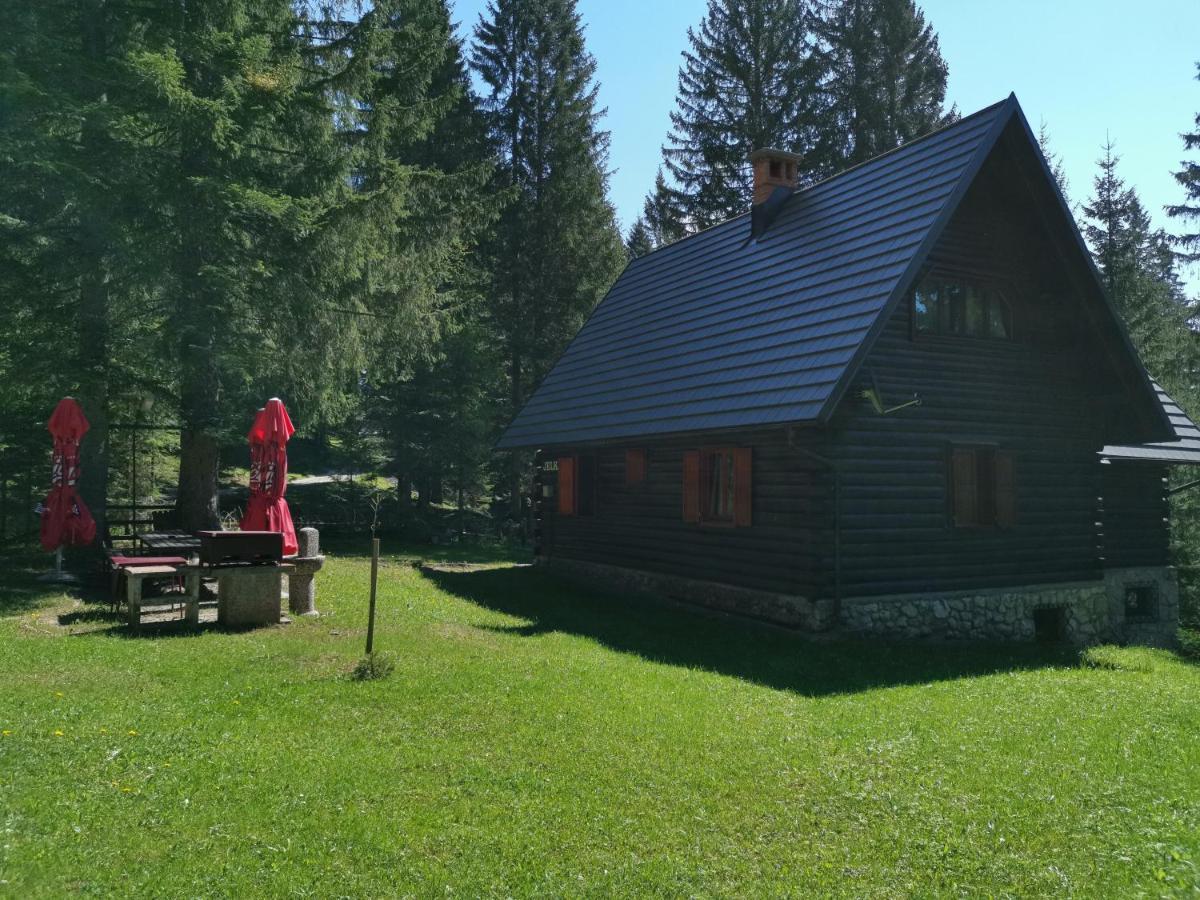 Chalet Stara Jelka Pokljuka Zgornje Gorje Eksteriør billede