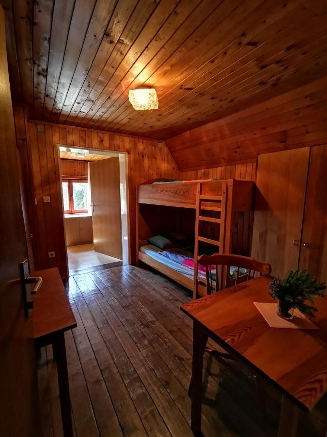 Chalet Stara Jelka Pokljuka Zgornje Gorje Eksteriør billede