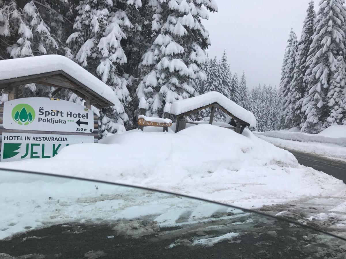 Chalet Stara Jelka Pokljuka Zgornje Gorje Eksteriør billede