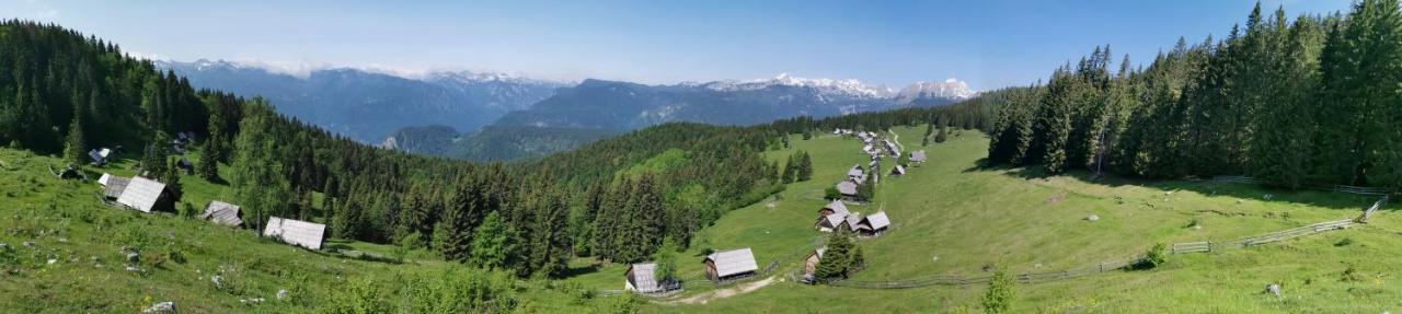 Chalet Stara Jelka Pokljuka Zgornje Gorje Eksteriør billede