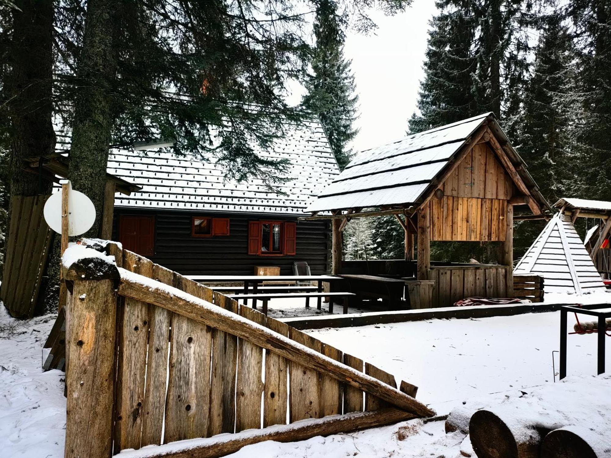 Chalet Stara Jelka Pokljuka Zgornje Gorje Eksteriør billede