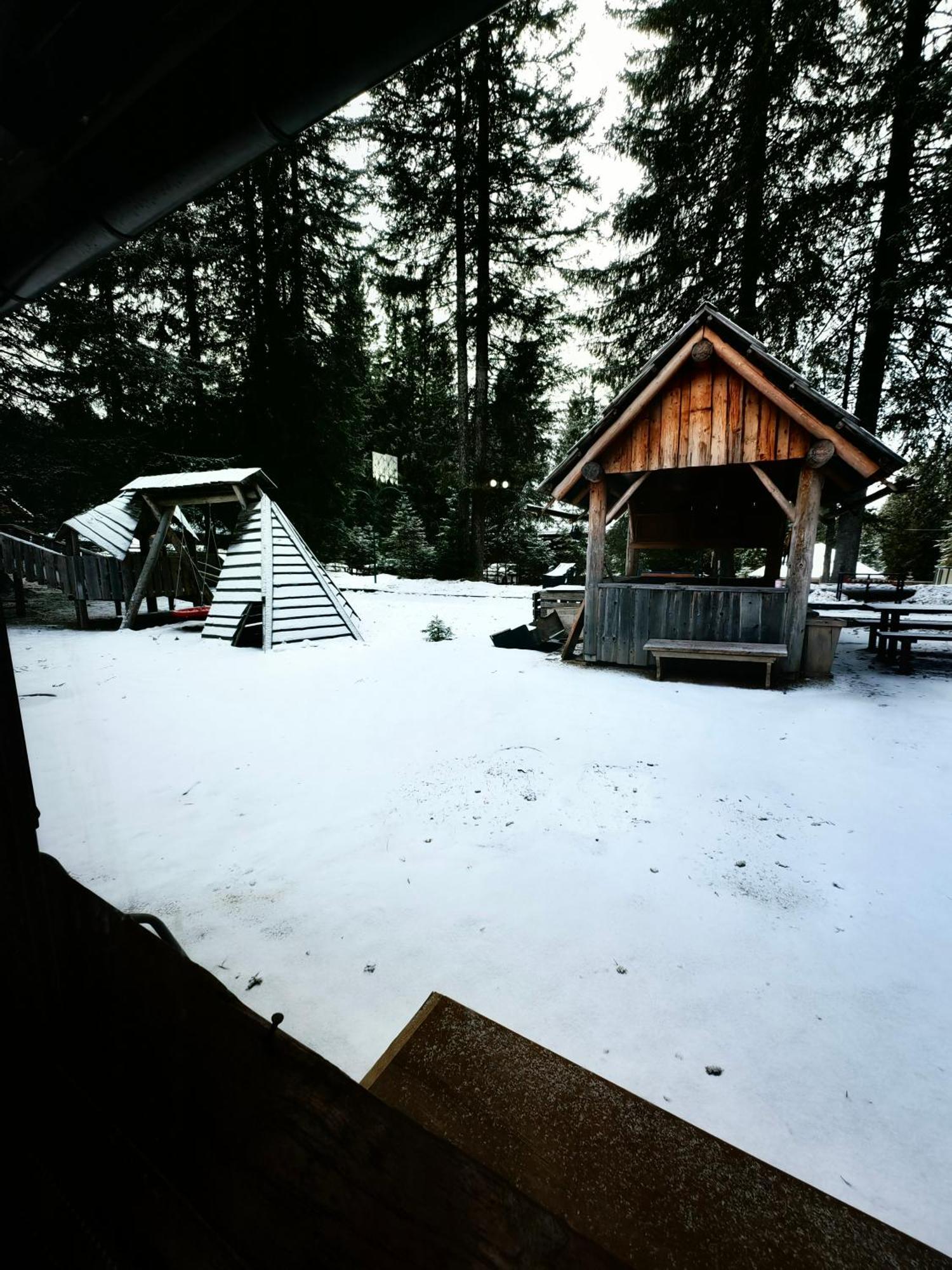 Chalet Stara Jelka Pokljuka Zgornje Gorje Eksteriør billede